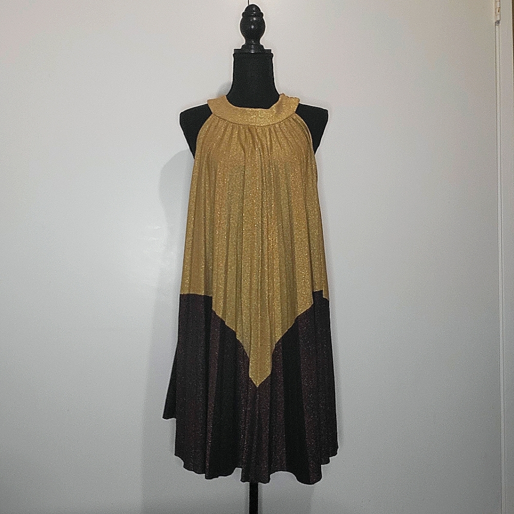 Free People Pleated Love Mini Dress Size S